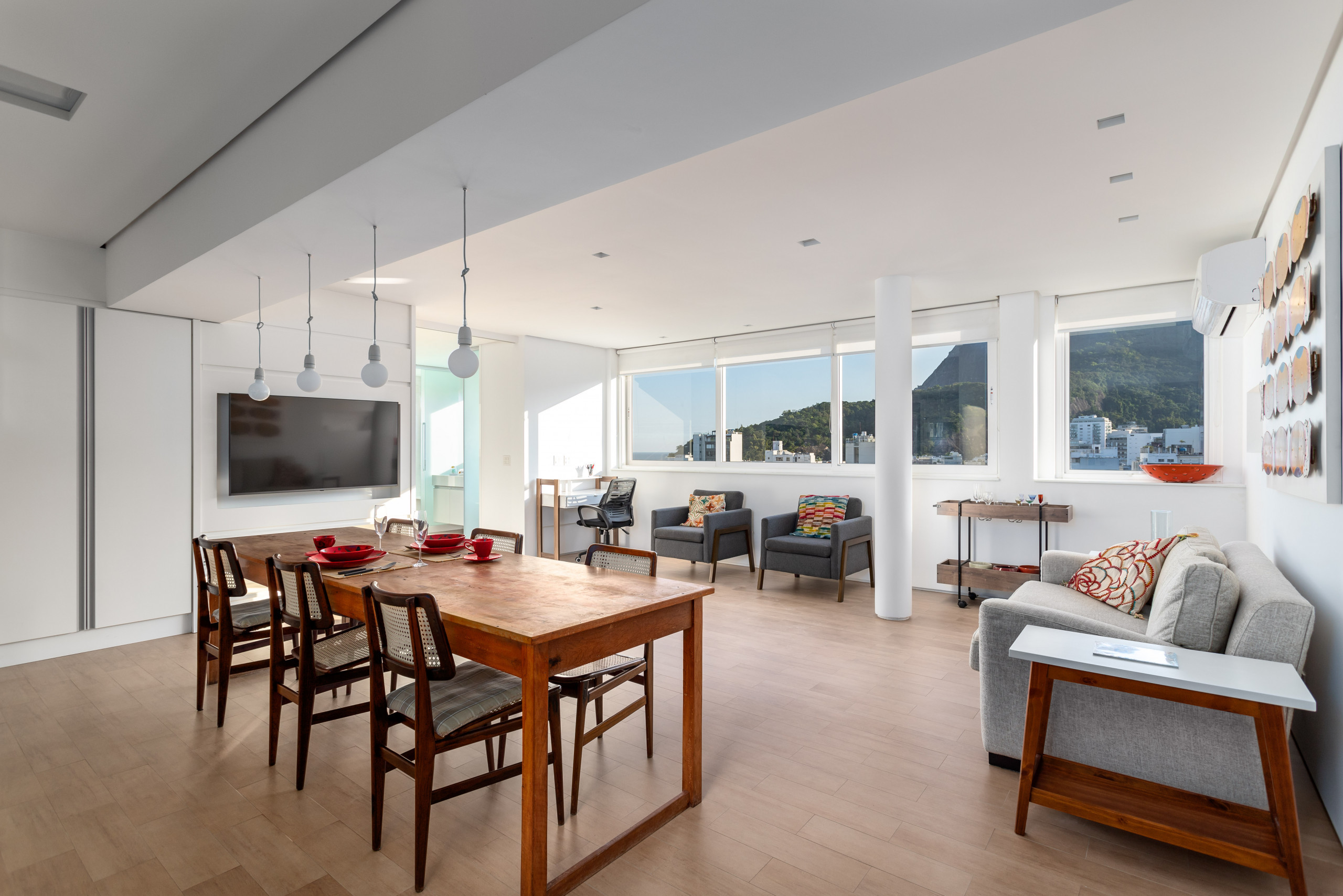 Apartamento em Rio de Janeiro - Belo no Leblon |Vista p/ Morro 2 irmãos| GUC6 ZN1