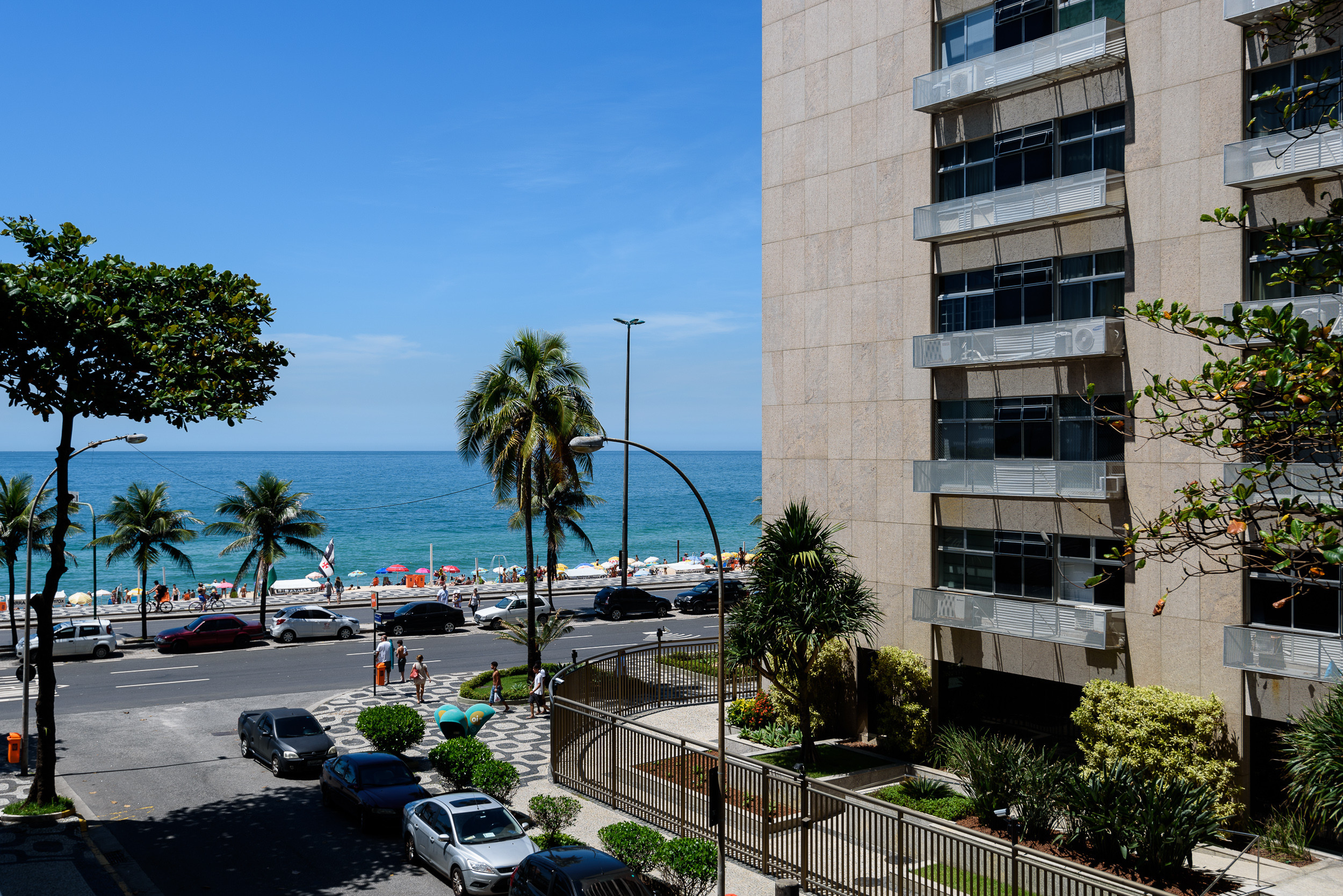 Apartamento em Rio de Janeiro - Vista para o mar, 1 minuto da praia do Leblon | GU301