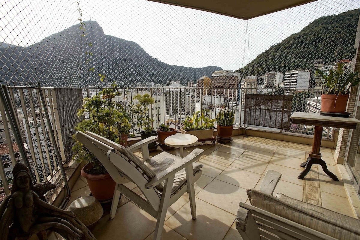 Apartamento em Rio de Janeiro - GOD802| Apto na Lagoa vista para o Cristo Redentor
