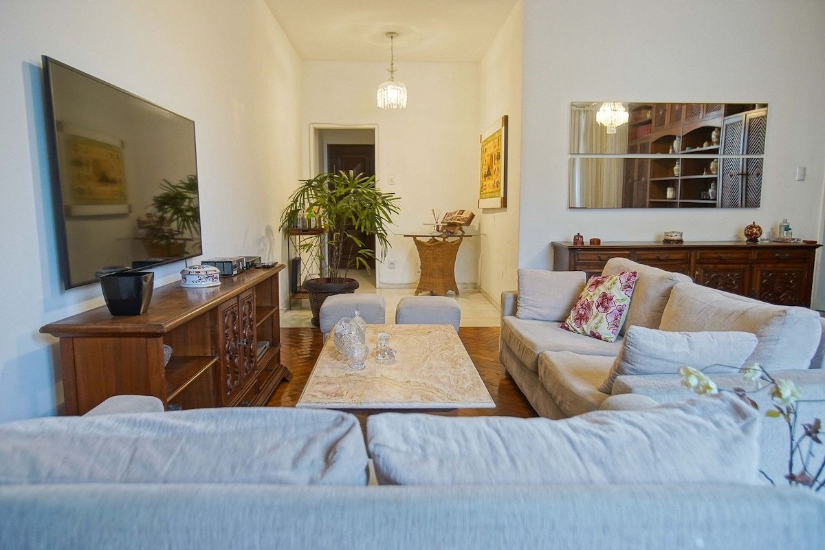 Apartamento em Rio de Janeiro - BUL302| 3 qts na divisa de Ipanema e Copacabana