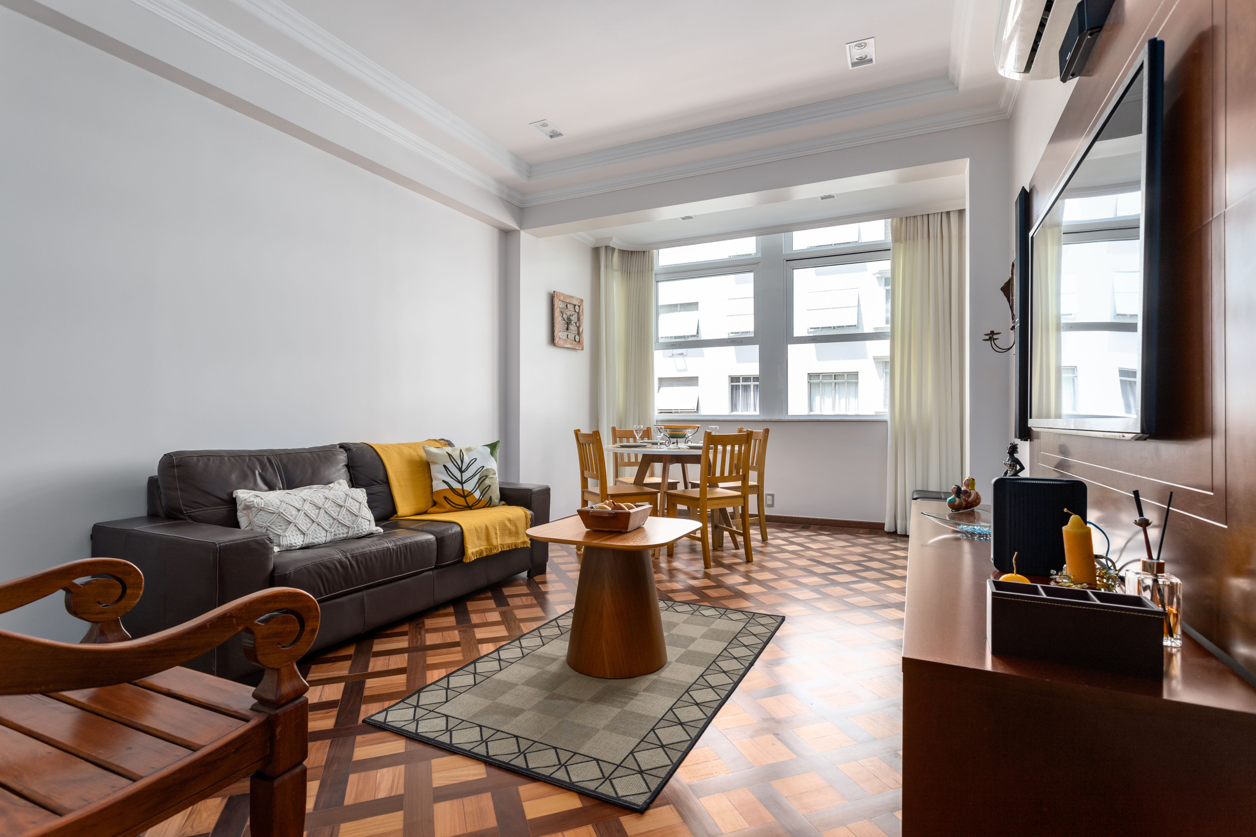 Apartamento em Rio de Janeiro - Vista para o mar, 2 minutos da praia | FMS502