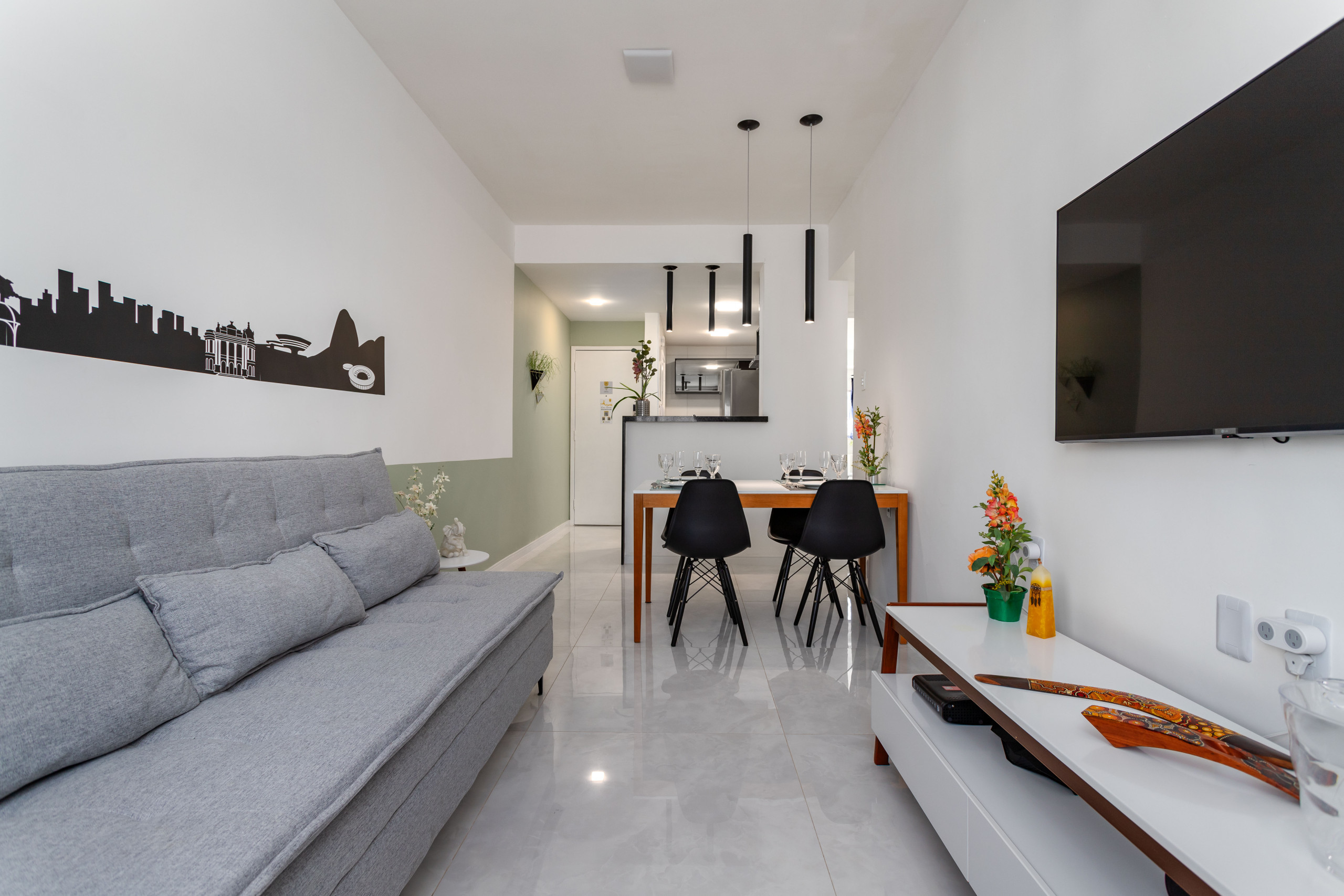 Apartamento em Rio de Janeiro - Charme em Botafogo | Bem decorado | SCT1202 