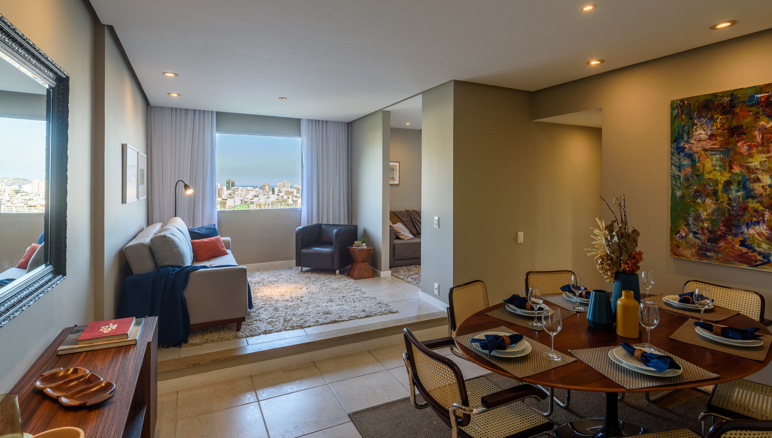 Apartamento em Rio de Janeiro - Epitácio1202| 2 qtos na Lagoa com magnífica vista 