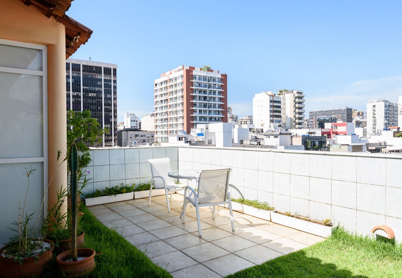Apartamento em Rio de Janeiro - Cobertura em Ipanema |Vista p/ o Cristo| MQC502 