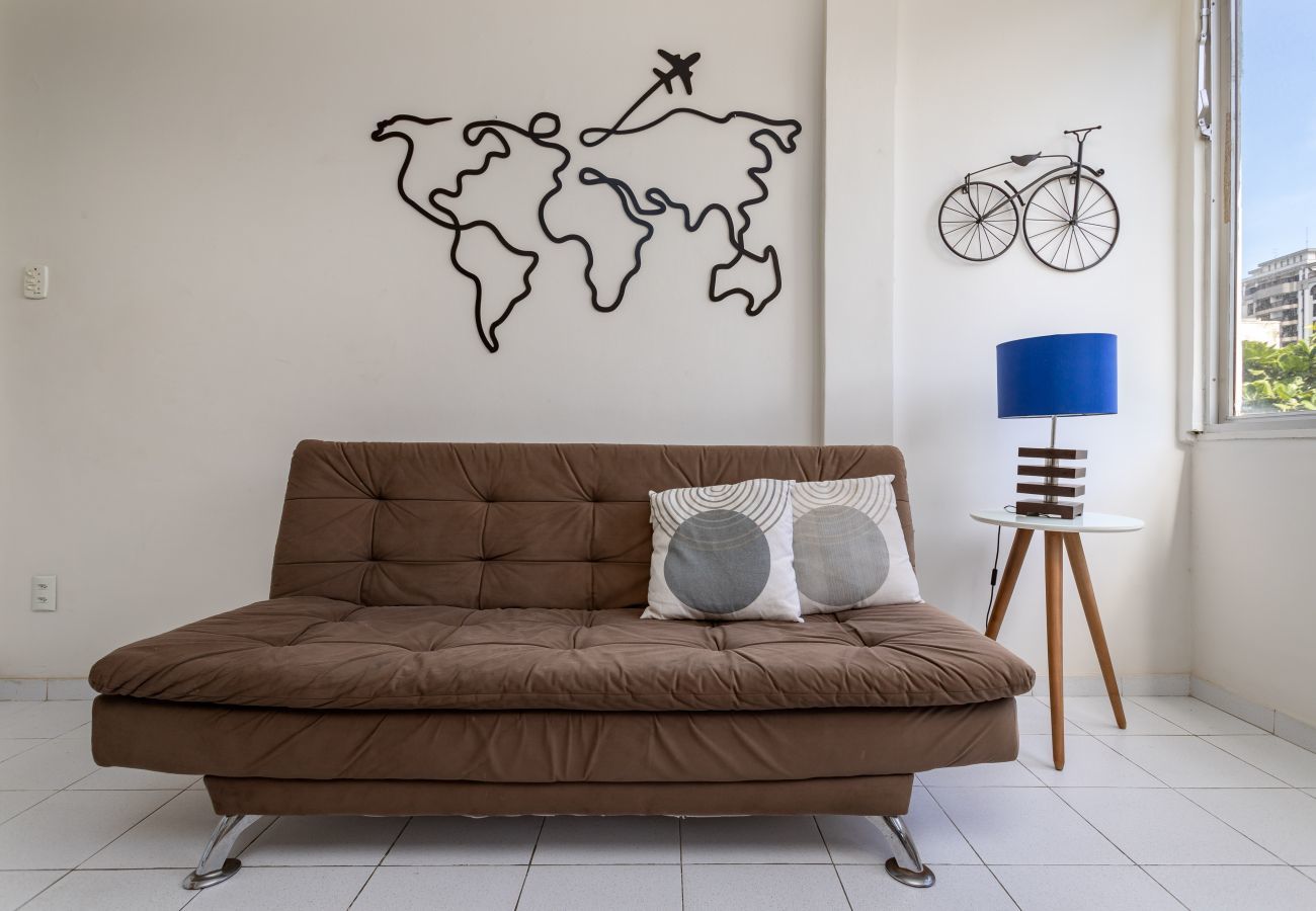 Apartamento em Rio de Janeiro - Conforto em Ipanema |2 quadras da praia| VP604 