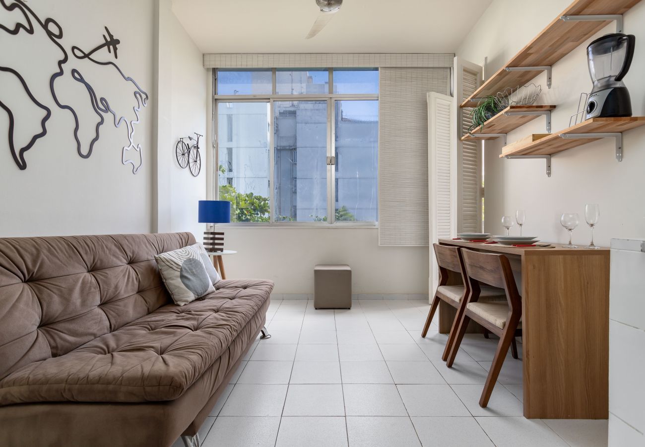 Apartamento em Rio de Janeiro - Conforto em Ipanema |2 quadras da praia| VP604 
