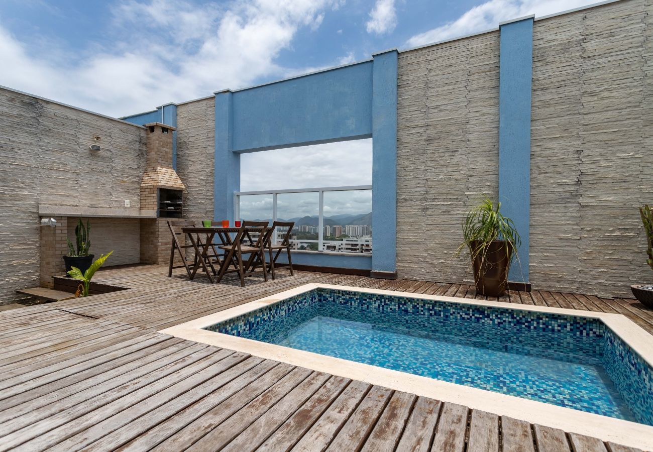 Apartamento em Rio de Janeiro - Cobertura na Barra da Tijuca p/ 6 pessoas | LC2207