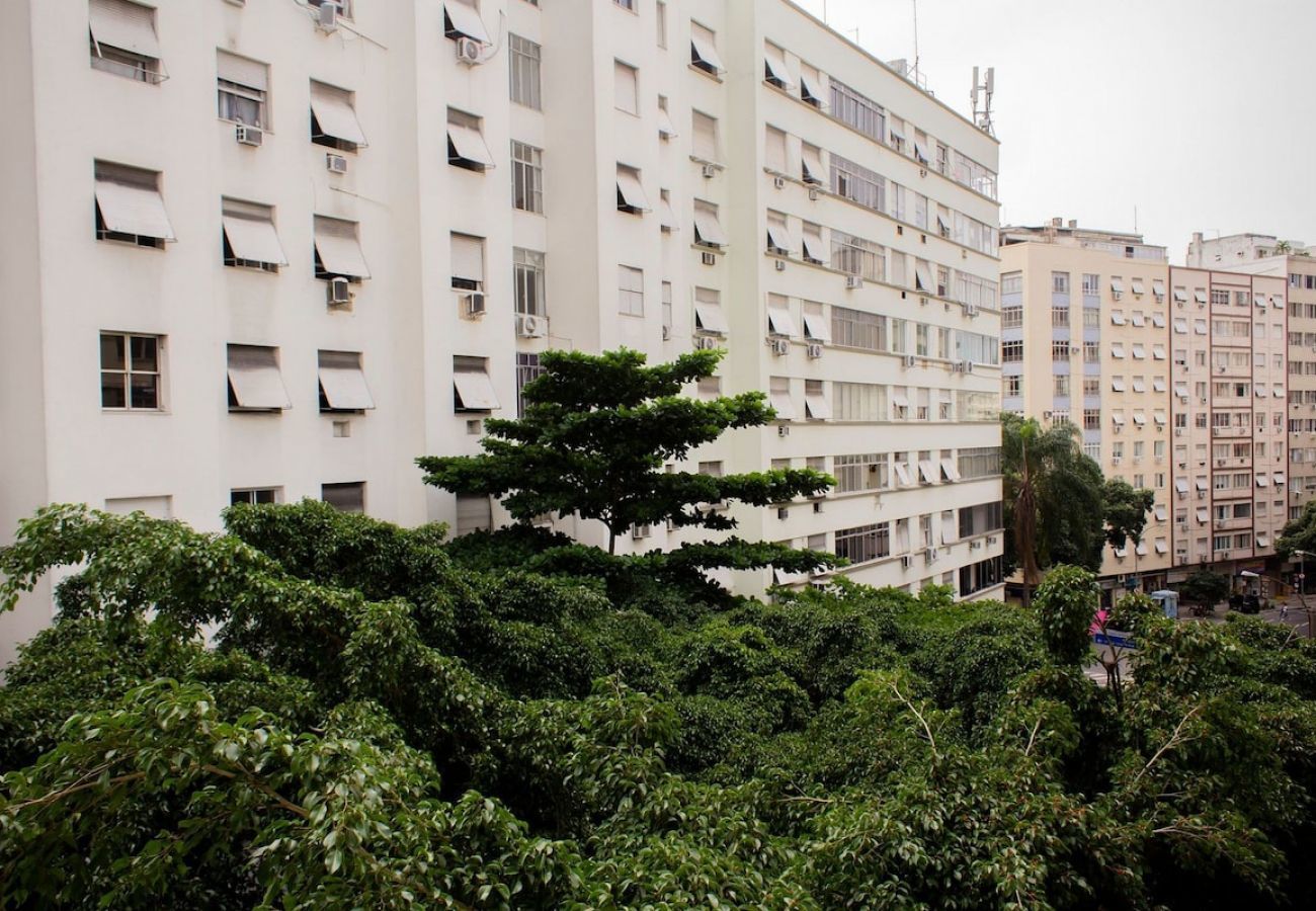 Apartamento em Rio de Janeiro - CAR603| Quarto e sala em Ipanema perto da praia