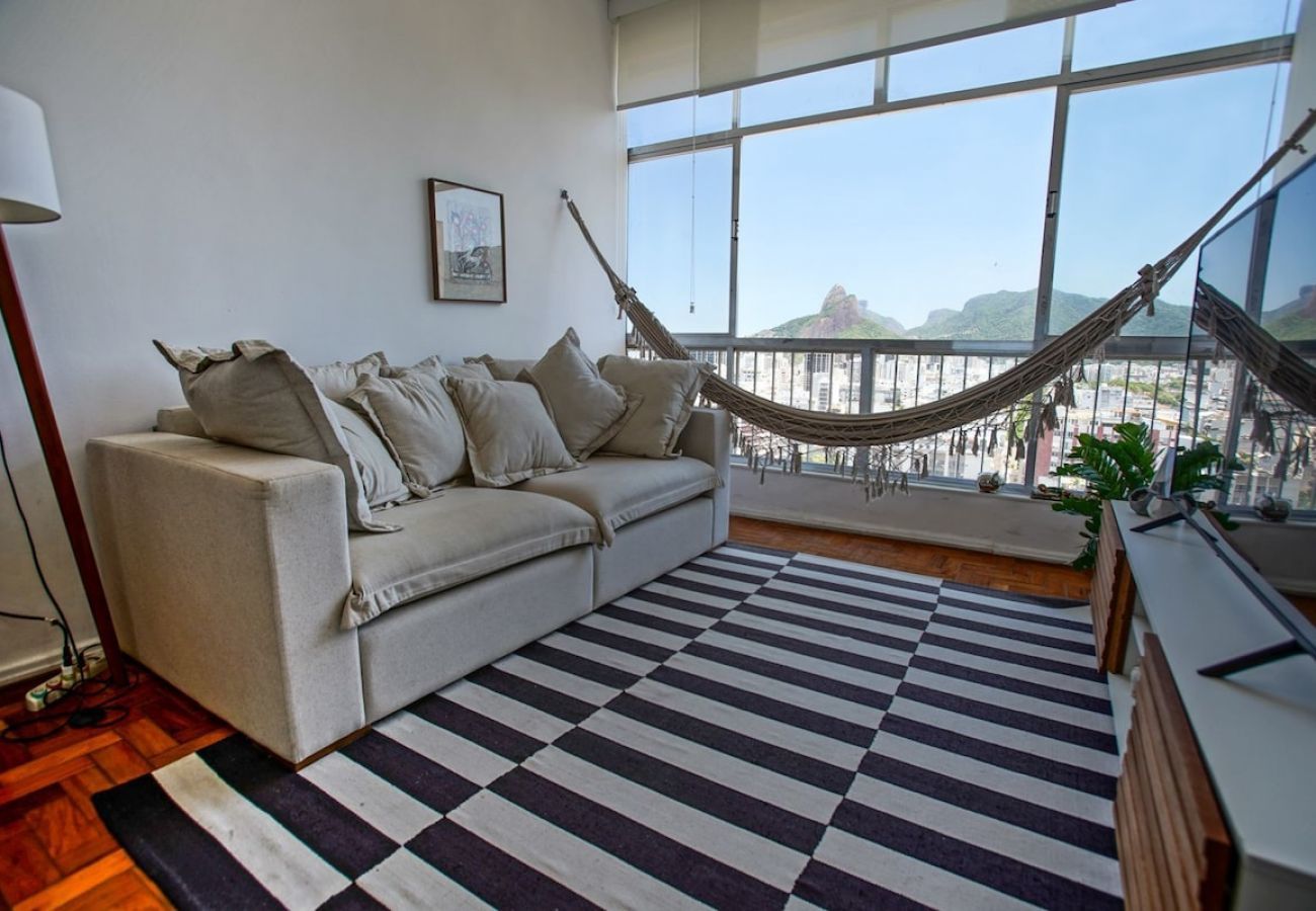 Apartamento em Rio de Janeiro - NSC1502| 2 quartos com vista panorâmica em Ipanema