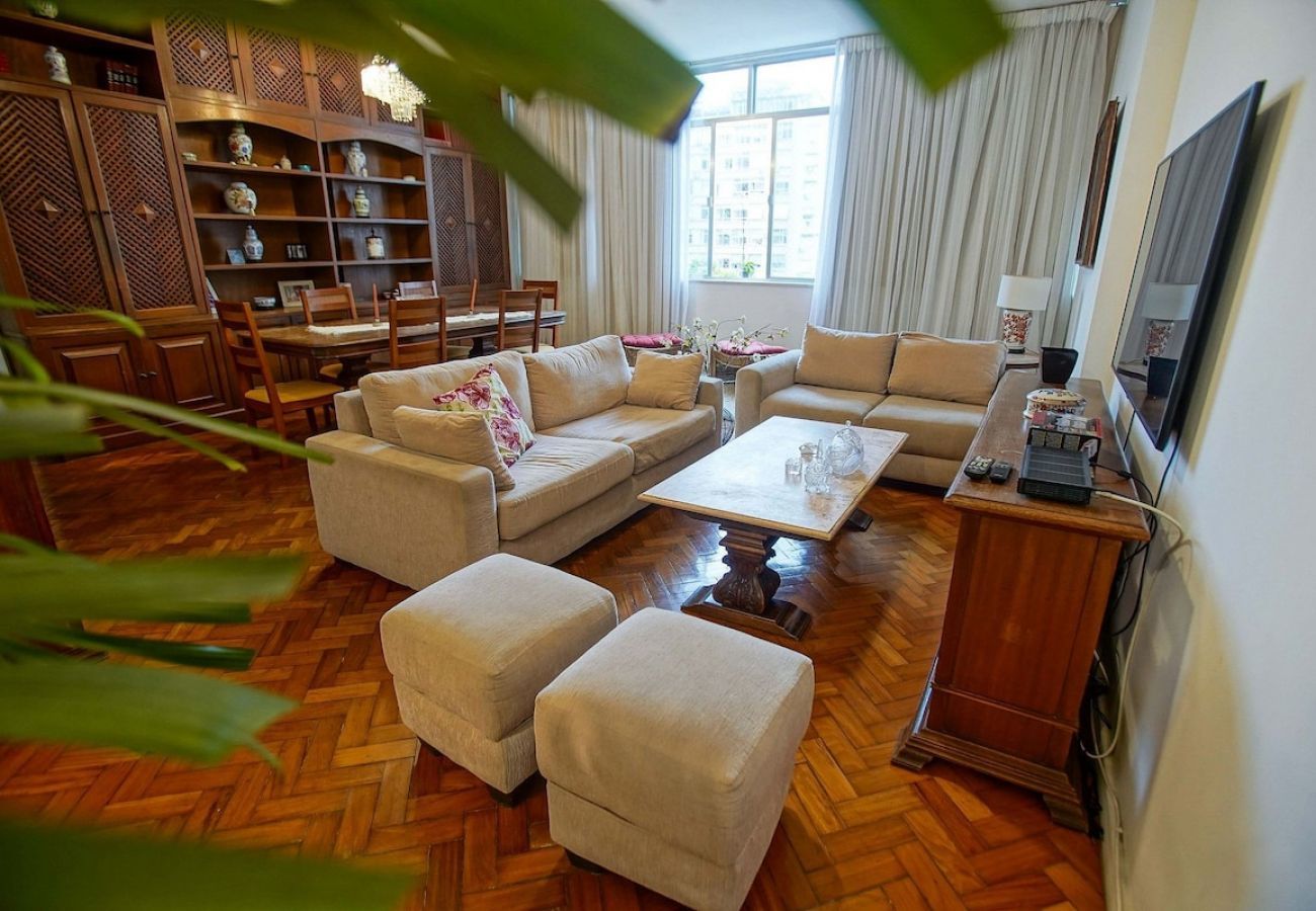 Apartamento em Rio de Janeiro - BUL302| 3 qts na divisa de Ipanema e Copacabana