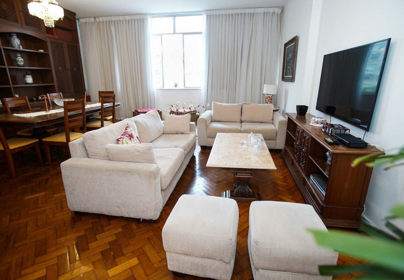 Apartamento em Rio de Janeiro - BUL302| 3 qts na divisa de Ipanema e Copacabana