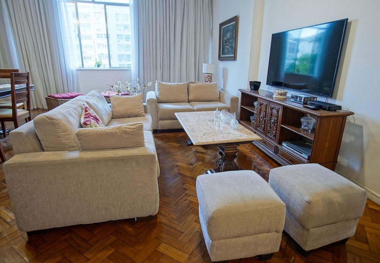 Apartamento em Rio de Janeiro - BUL302| 3 qts na divisa de Ipanema e Copacabana