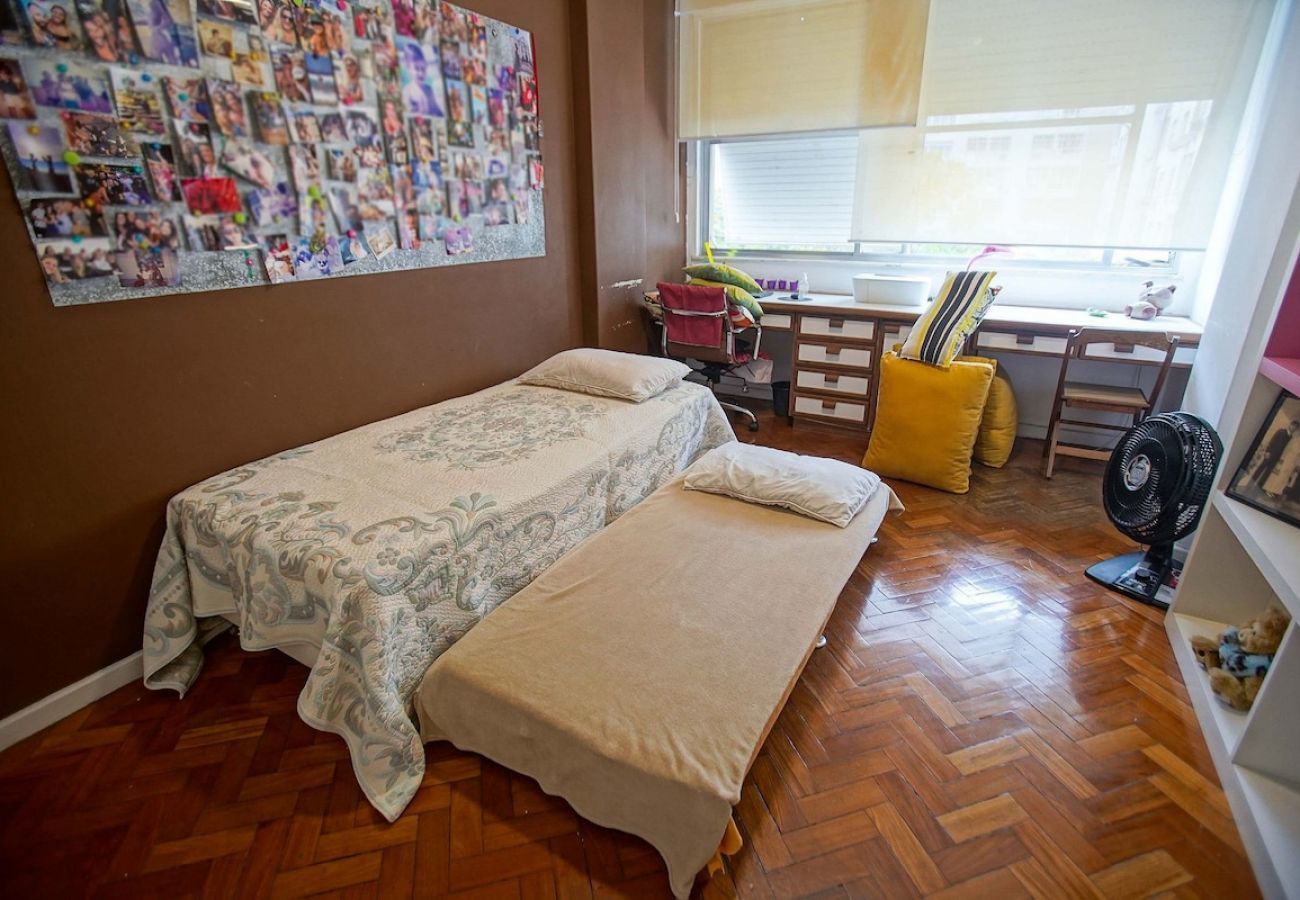 Apartamento em Rio de Janeiro - BUL302| 3 qts na divisa de Ipanema e Copacabana