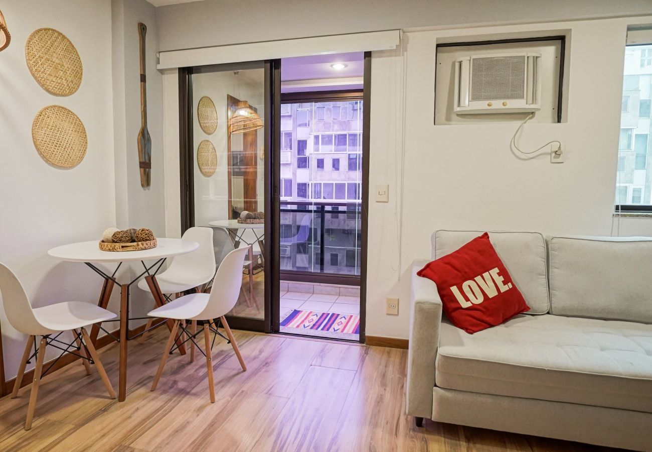 Apart-hotel em Rio de Janeiro - MAR503.15| Flat na quadra da praia do Leblon