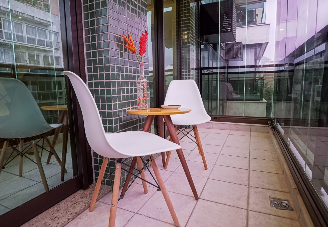 Apart-hotel em Rio de Janeiro - MAR503.15| Flat na quadra da praia do Leblon