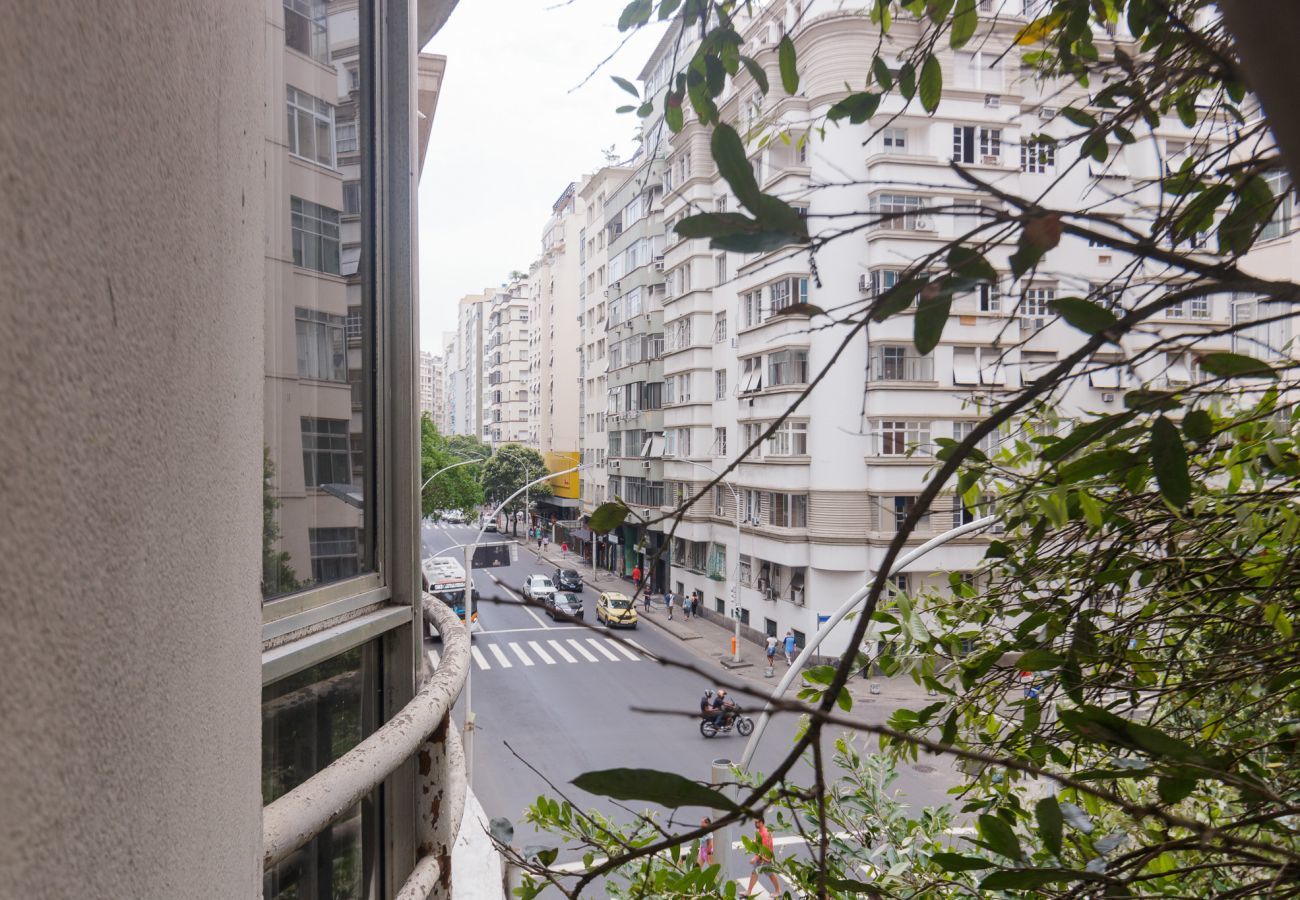 Apartamento em Rio de Janeiro - NS202| Quarto e sala em copacabana 200m da praia