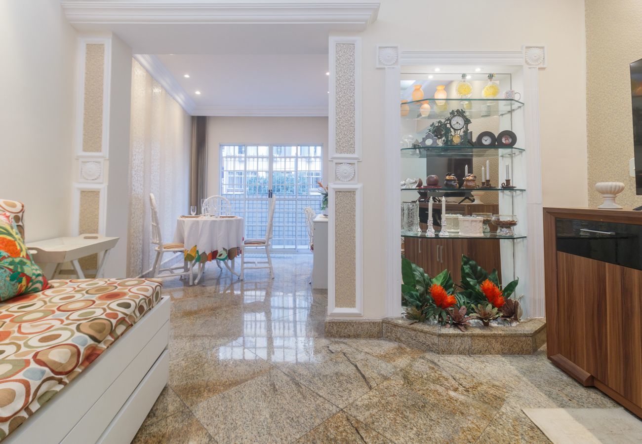 Apartamento em Rio de Janeiro - NS201| Apto. 2 quadras da praia de Copacabana