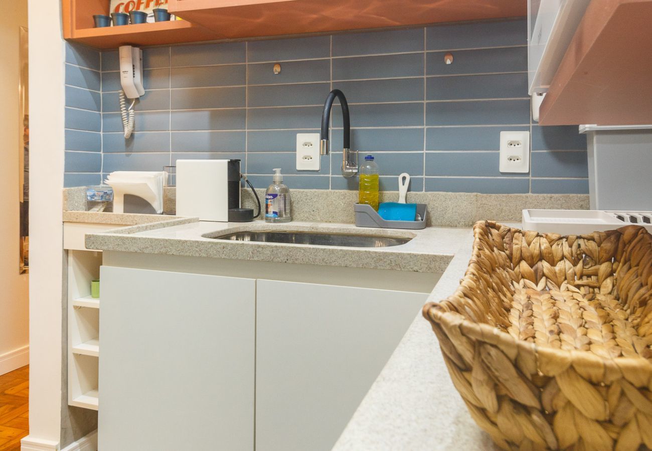 Apartamento em Rio de Janeiro - PRA201 Apartamento a cinco minutos da praia 