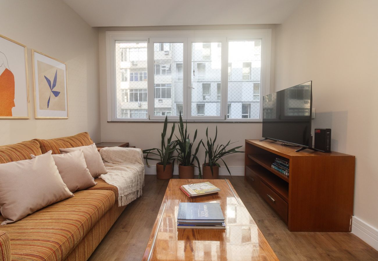 Apartamento em Rio de Janeiro - Brt401A| 3 quartos em Copacabana, 9 min do Posto 4