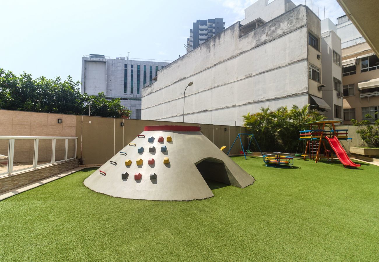 Apartamento em Rio de Janeiro - Alm1402| 3 quartos, vista deslumbrante em Leblon