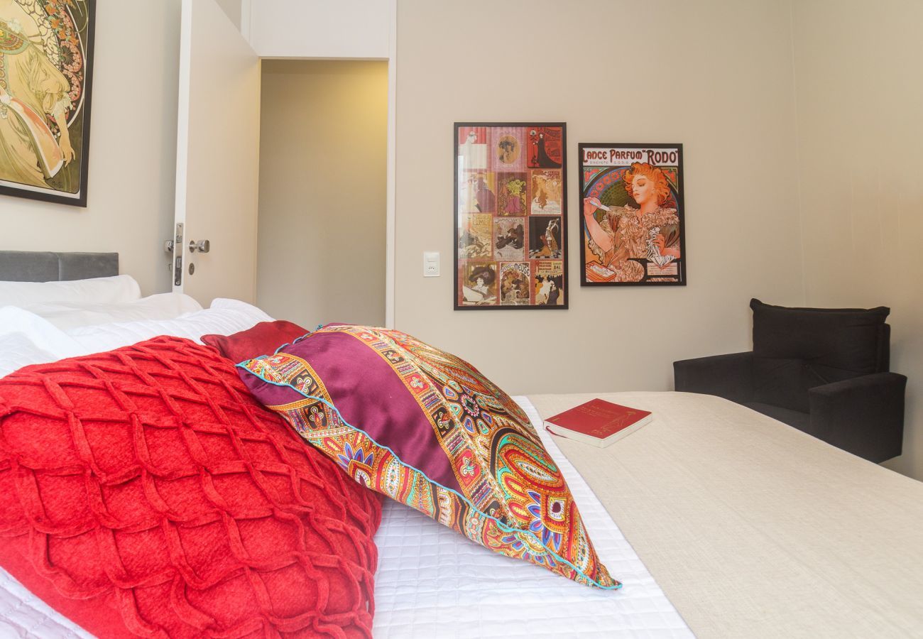 Apartamento em Rio de Janeiro - Alm1402| 3 quartos, vista deslumbrante em Leblon