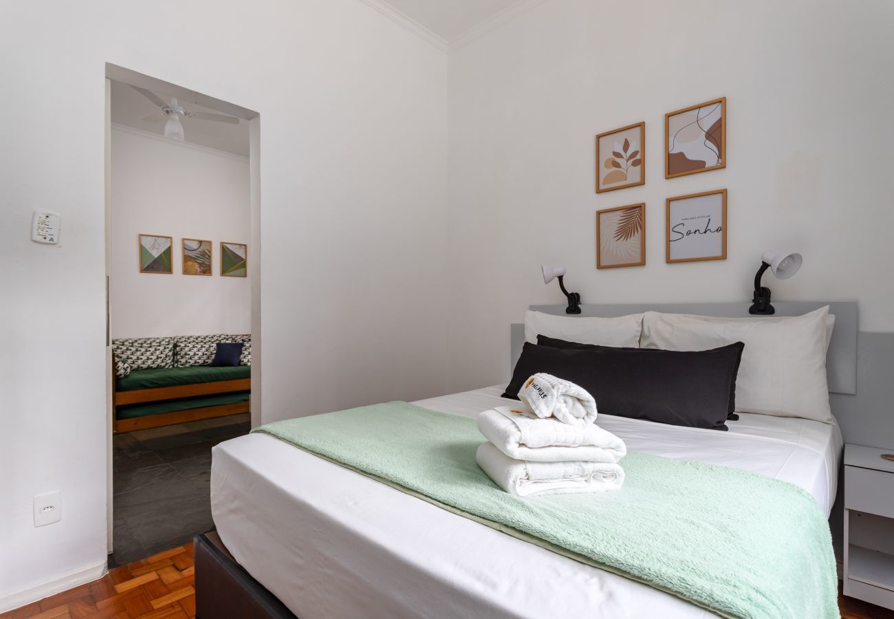 Apartamento em Rio de Janeiro - Conforto em Botafogo |Ideal para casais| LM108 