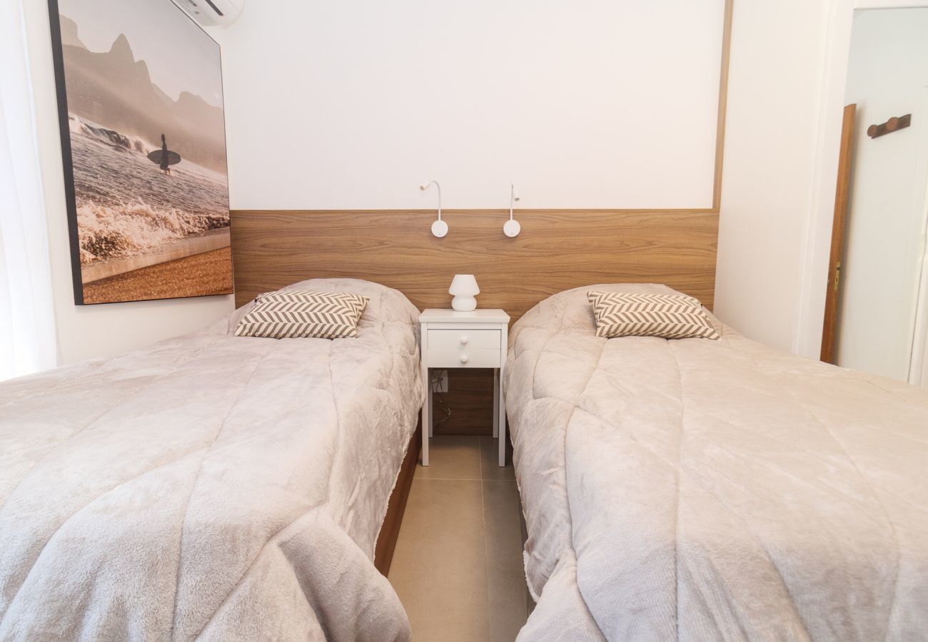 Apart-hotel em Rio de Janeiro - Lira602 | Leblon 2 qtos, vista Cristo e 2 Irmãos