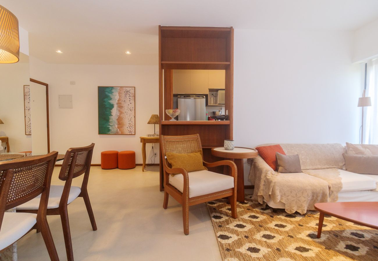 Apart-hotel em Rio de Janeiro - Lira602 | Leblon 2 qtos, vista Cristo e 2 Irmãos
