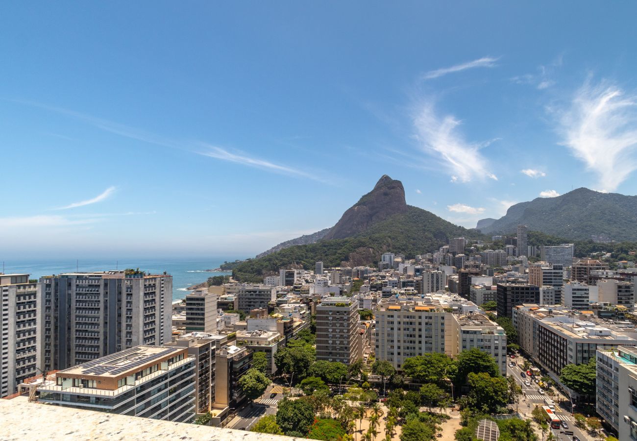 Apart-hotel em Rio de Janeiro - Lira602 | Leblon 2 qtos, vista Cristo e 2 Irmãos
