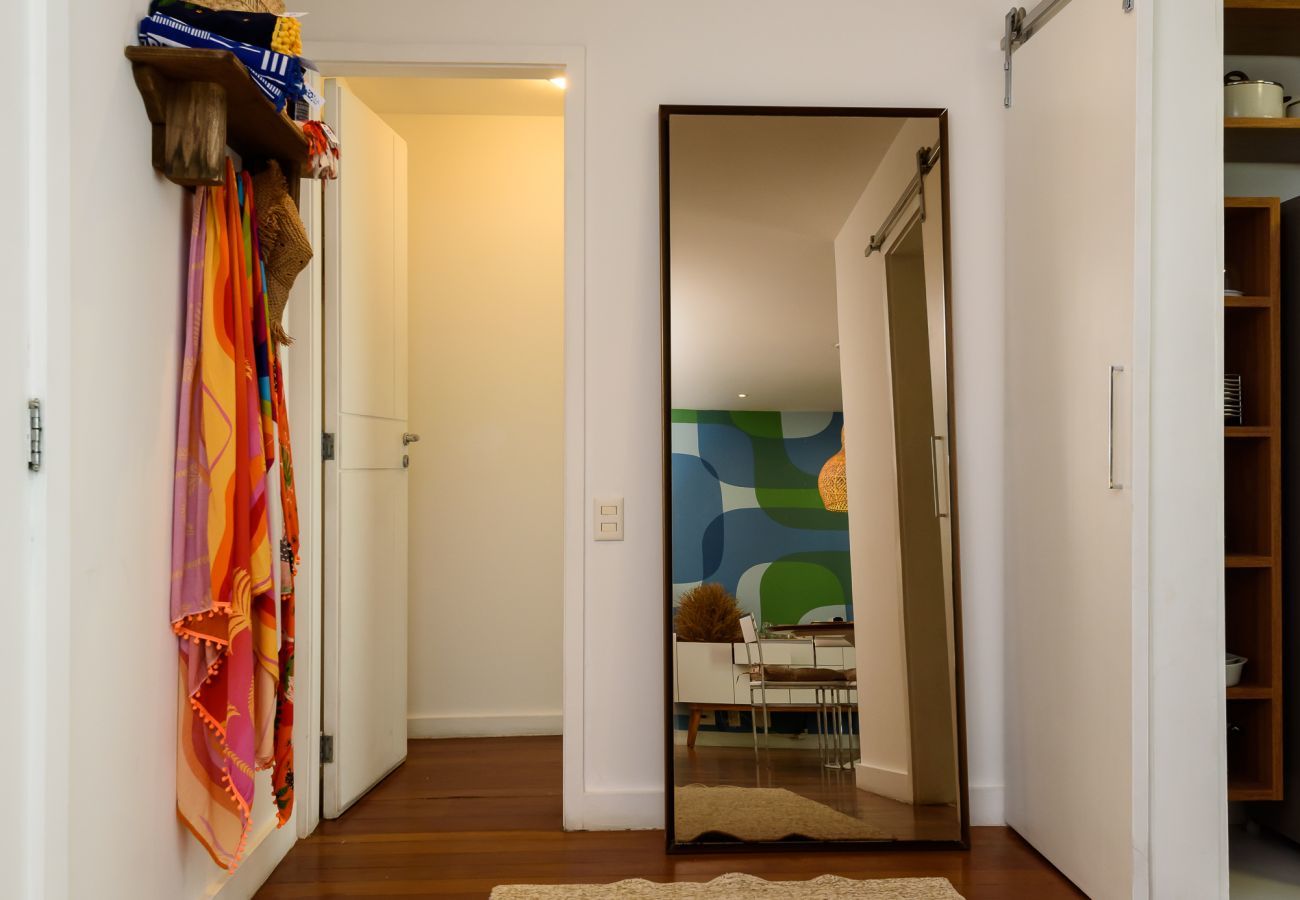 Apart-hotel em Rio de Janeiro - Jon104| 2 quartos em Ipanema a 5 minutos da praia