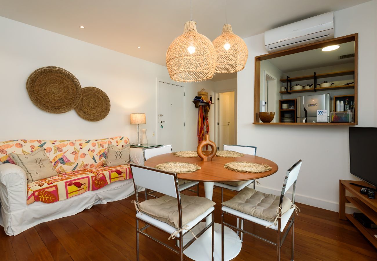 Apart-hotel em Rio de Janeiro - Jon104| 2 quartos em Ipanema a 5 minutos da praia