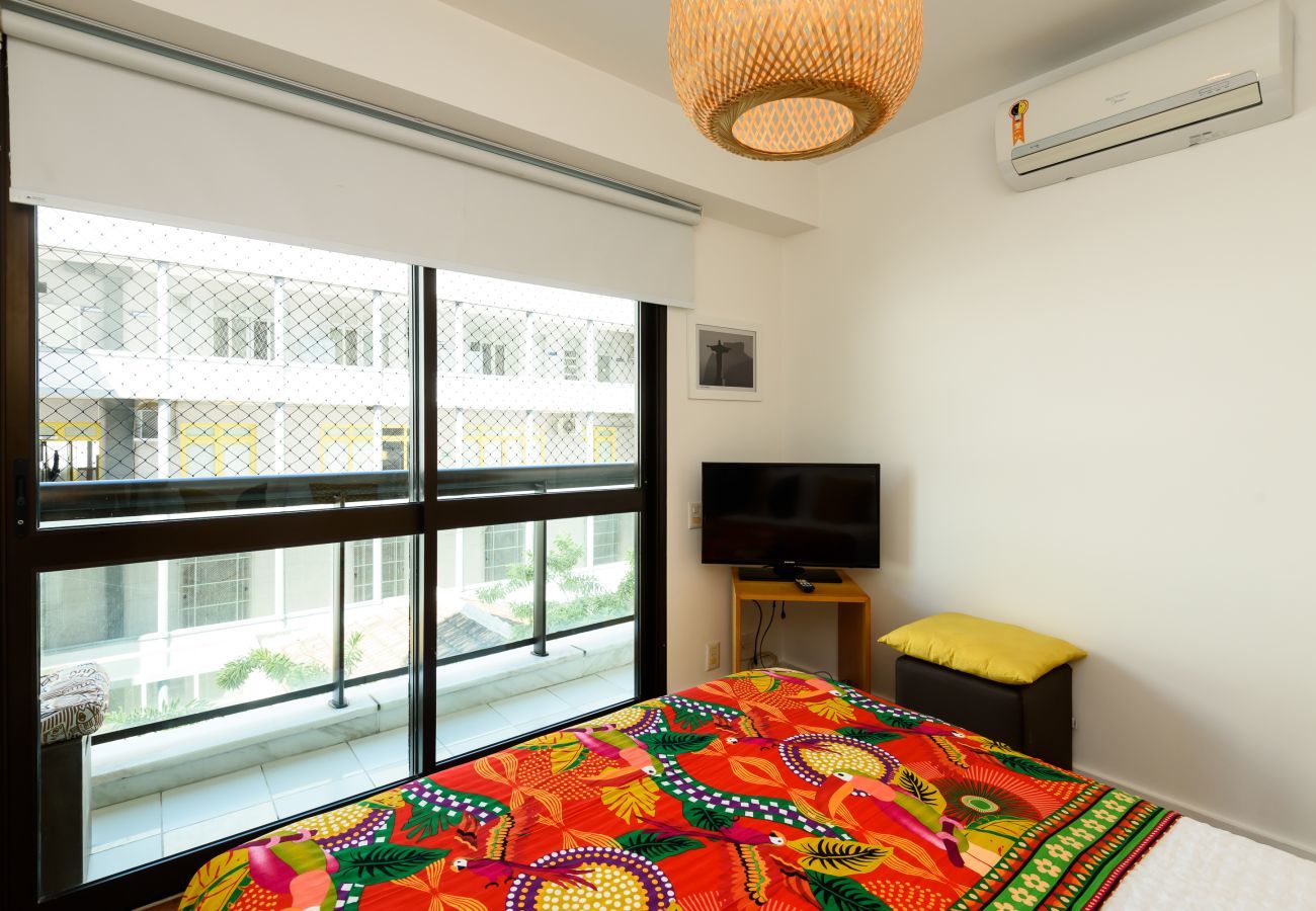 Apart-hotel em Rio de Janeiro - Jon104| 2 quartos em Ipanema a 5 minutos da praia
