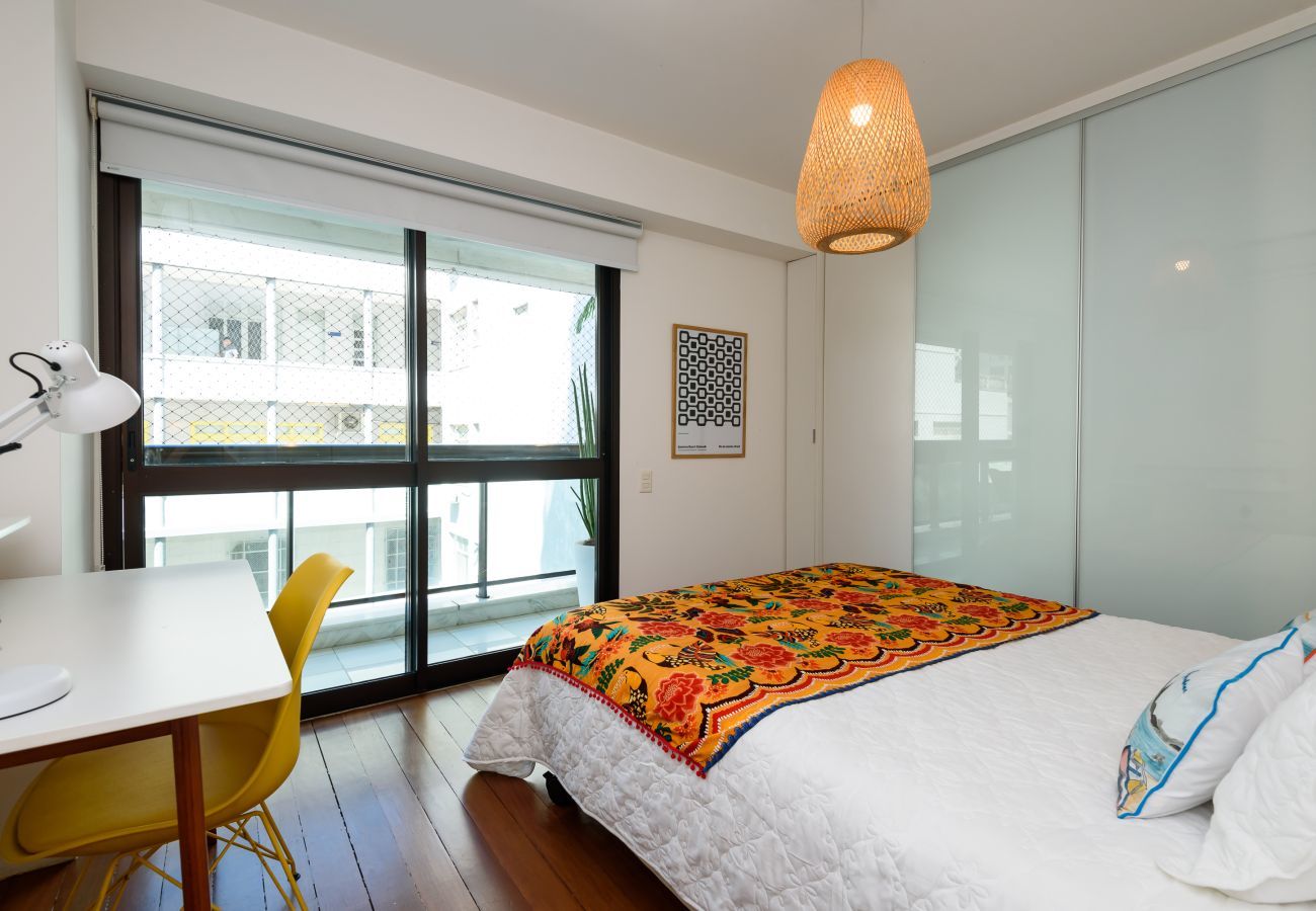 Apart-hotel em Rio de Janeiro - Jon104| 2 quartos em Ipanema a 5 minutos da praia