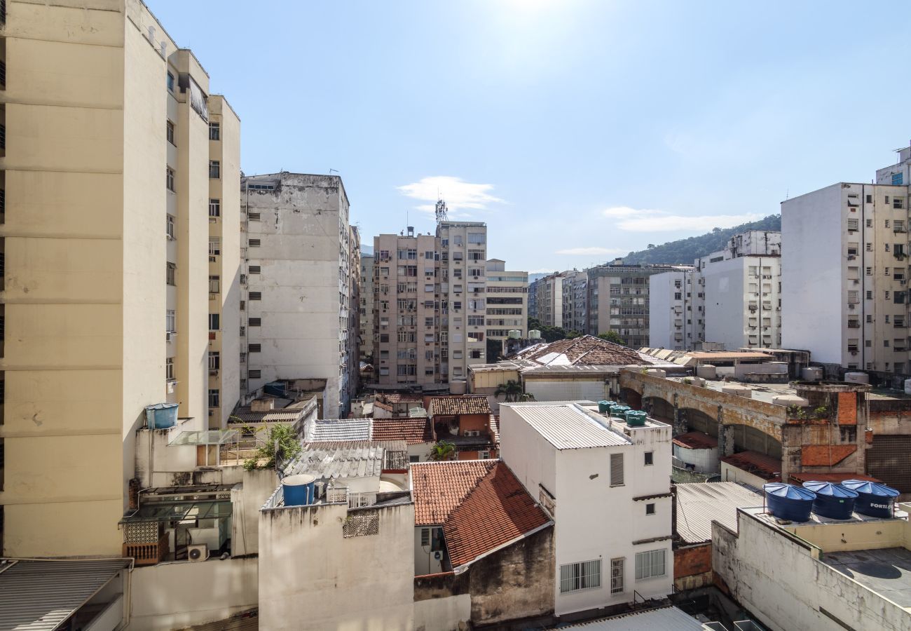 Apartamento em Rio de Janeiro - NS604| quarto e sala á 400m da praia