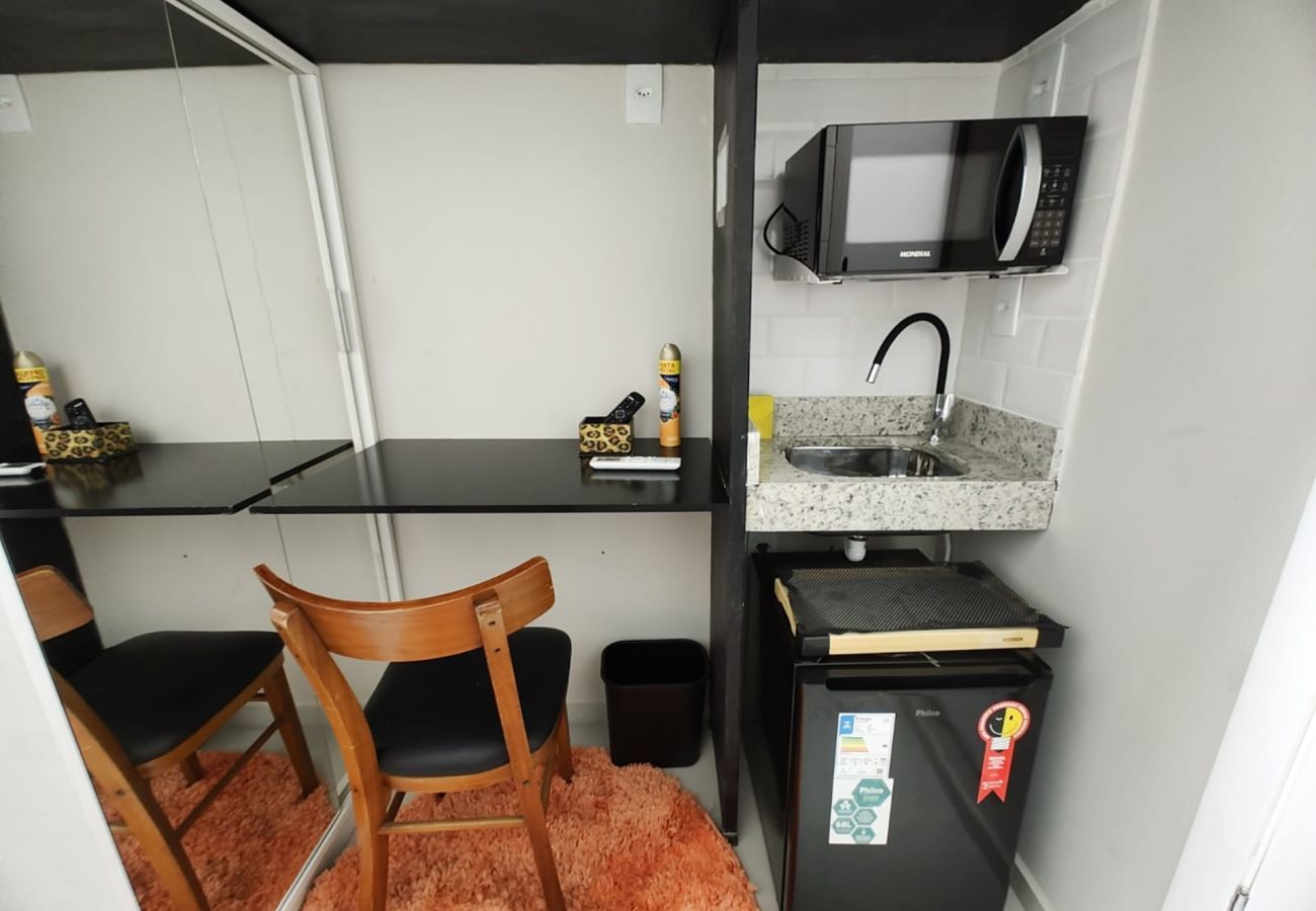 Estúdio em Rio de Janeiro - Hum202D|studio 10 m² no Leblon a 5 min da praia 