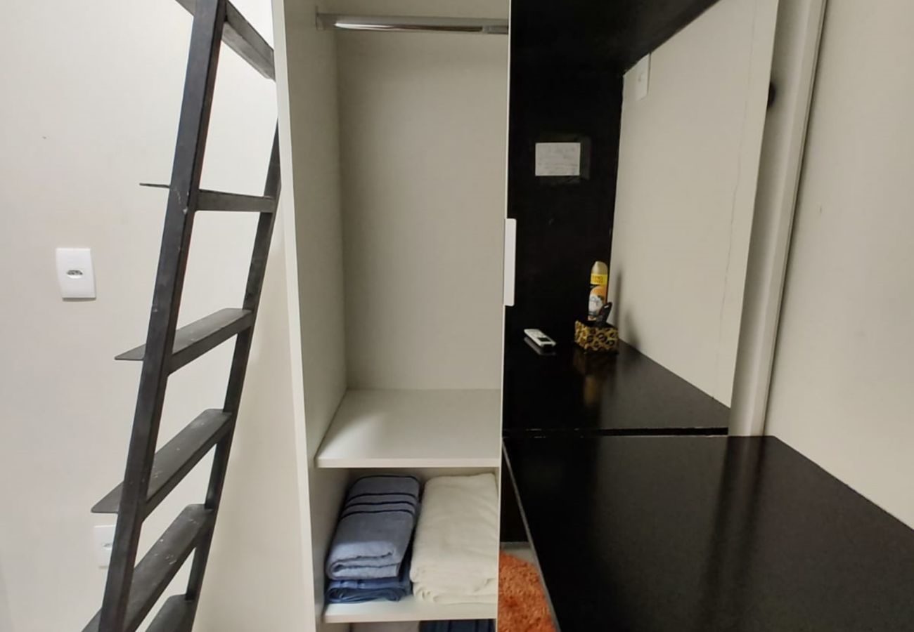 Estúdio em Rio de Janeiro - Hum202D|studio 10 m² no Leblon a 5 min da praia 