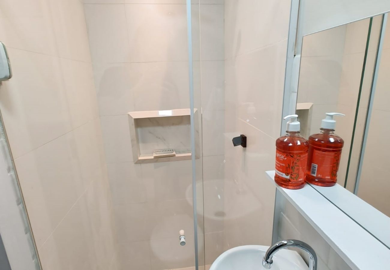 Estúdio em Rio de Janeiro - Hum202D|studio 10 m² no Leblon a 5 min da praia 