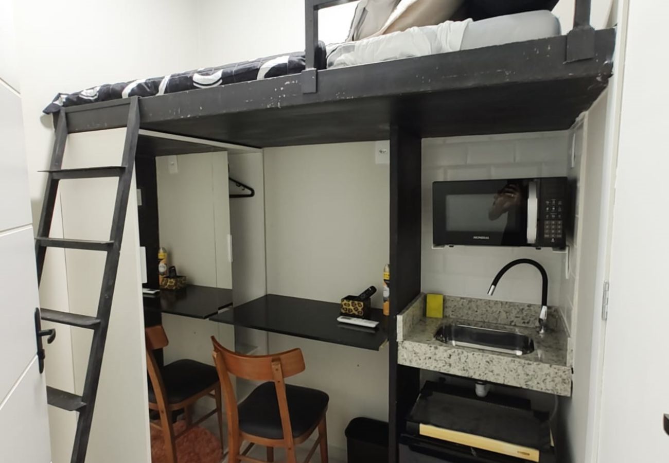 Estúdio em Rio de Janeiro - Hum202D|studio 10 m² no Leblon a 5 min da praia 