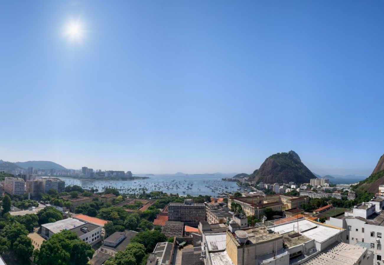 Apartamento em Rio de Janeiro - Lau103|Charme c/ vista 360º para as belezas do Rio