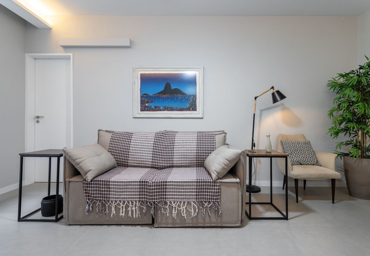 Apartamento em Rio de Janeiro - 9 minutos da praia de Botafogo | MRF1307