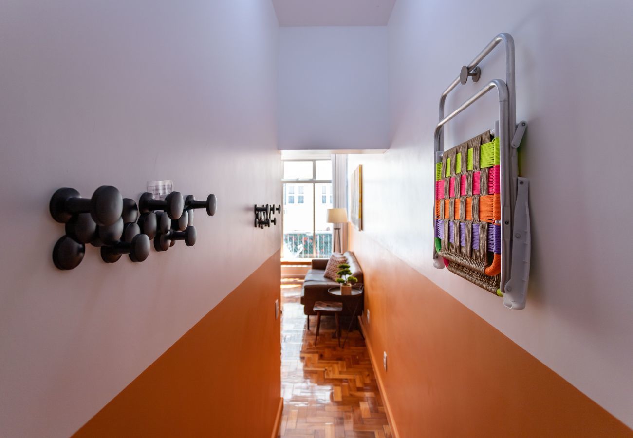 Apartamento em Rio de Janeiro - Para familias, a 10 minutos da praia de Ipanema | NS103