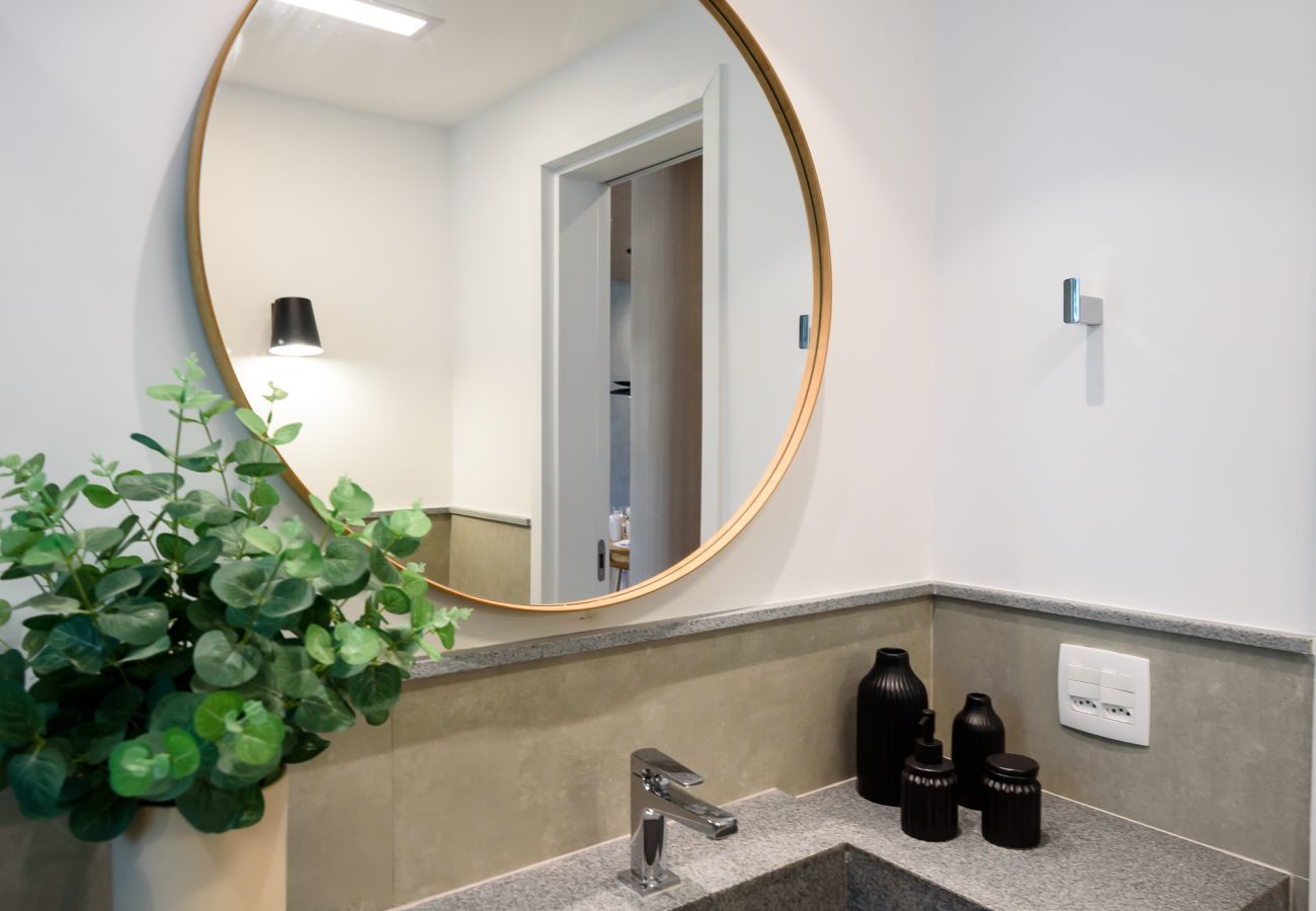 Apart-hotel em Rio de Janeiro - Luc527 | Flat vista mar e Pedra da Gávea