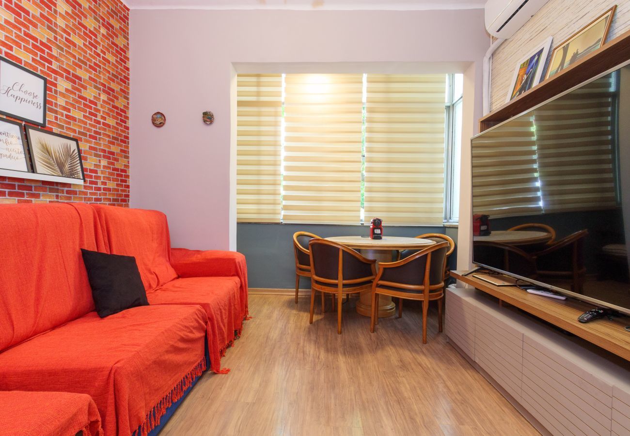 Apartamento em Rio de Janeiro - Hum233|Apartamento a 5 min da praia Leblon