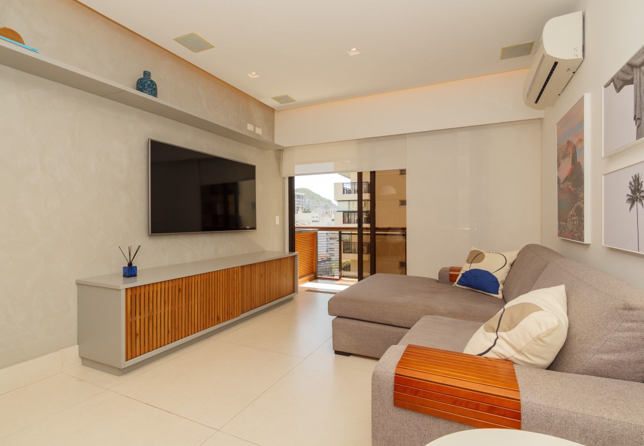 Apart-hotel em Rio de Janeiro - Prud803 | Apartamento a 1 min da praia de Ipanema