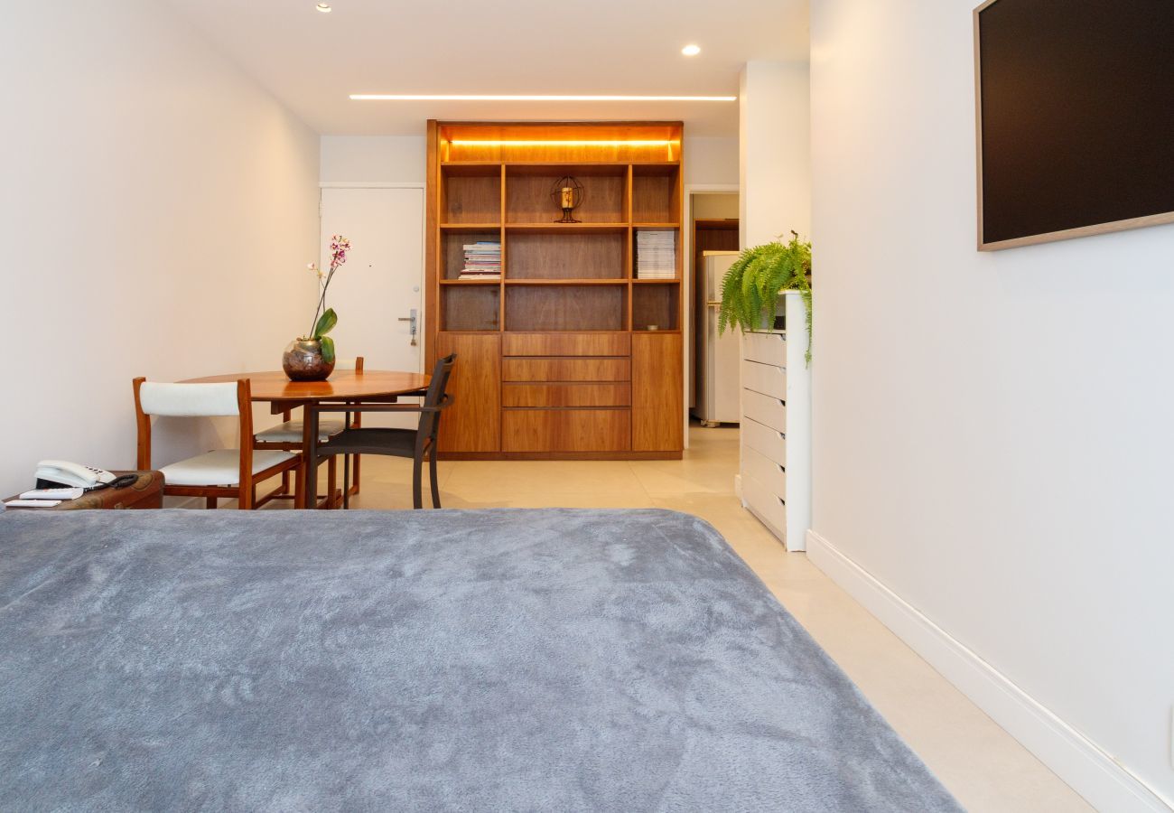 Apart-hotel em Rio de Janeiro - Azevedo606|Flat ao lado da Dias Ferreira + piscina