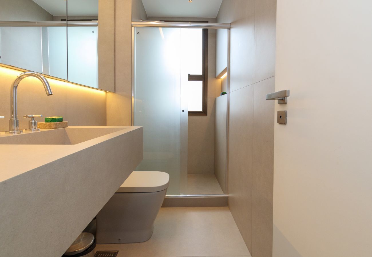 Apart-hotel em Rio de Janeiro - Azevedo606|Flat ao lado da Dias Ferreira + piscina
