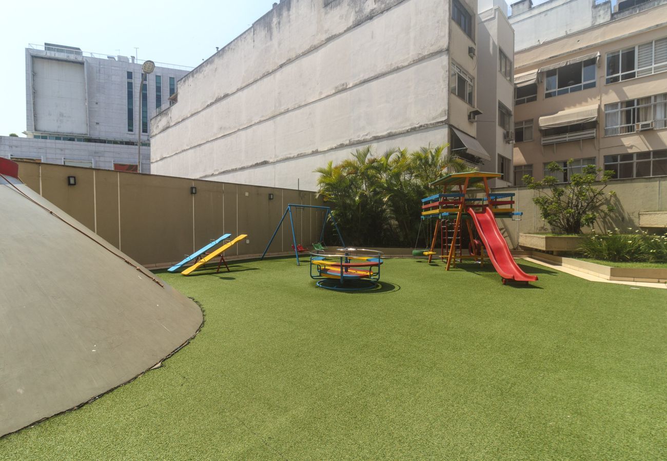 Apartamento em Rio de Janeiro - Alm804|3 quartos no Leblon, linda vista pro Cristo