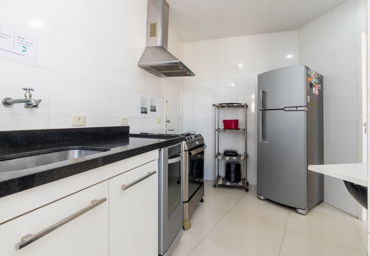 Apartamento em Rio de Janeiro - Alm804|3 quartos no Leblon, linda vista pro Cristo