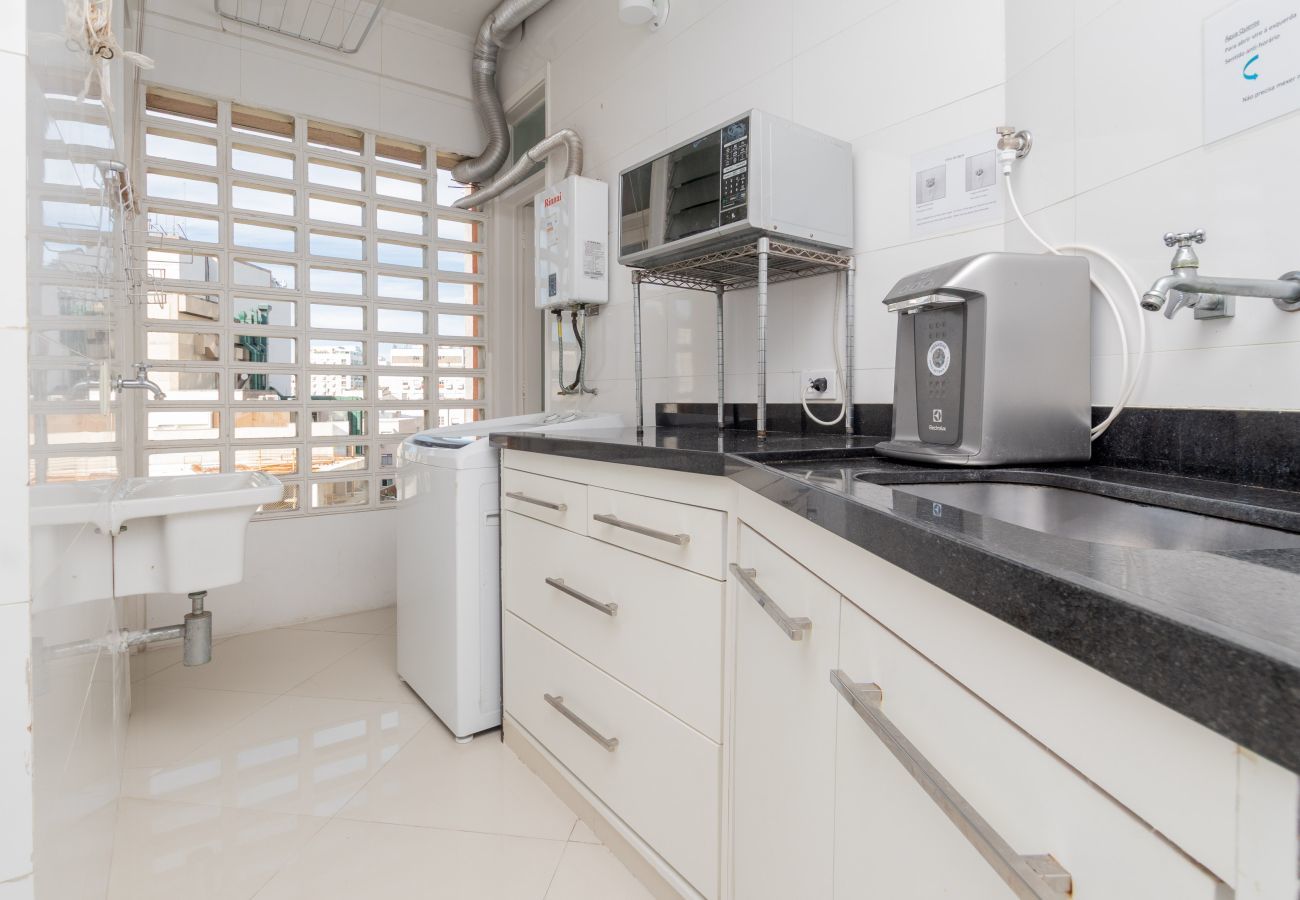 Apartamento em Rio de Janeiro - Alm804|3 quartos no Leblon, linda vista pro Cristo