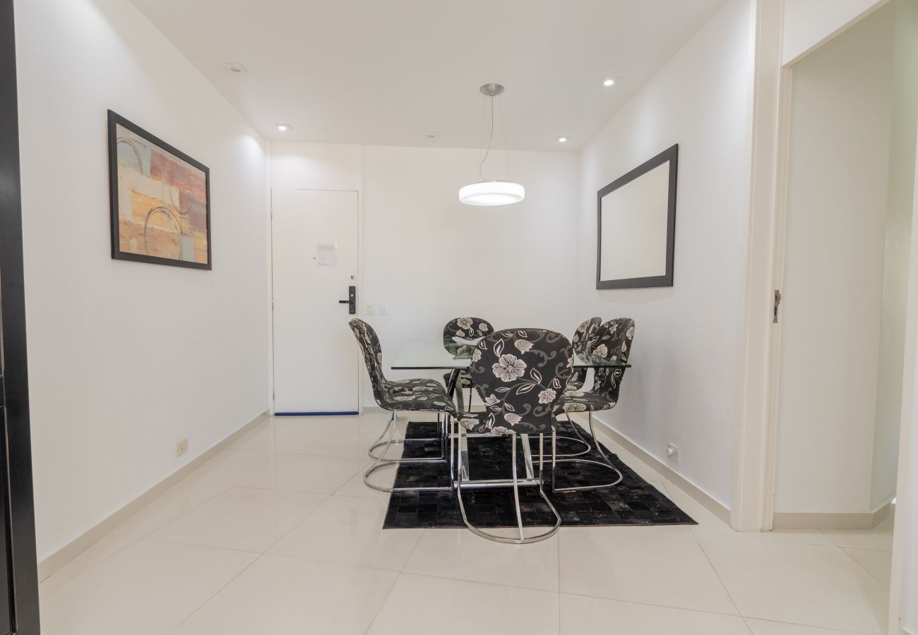 Apartamento em Rio de Janeiro - Alm804|3 quartos no Leblon, linda vista pro Cristo